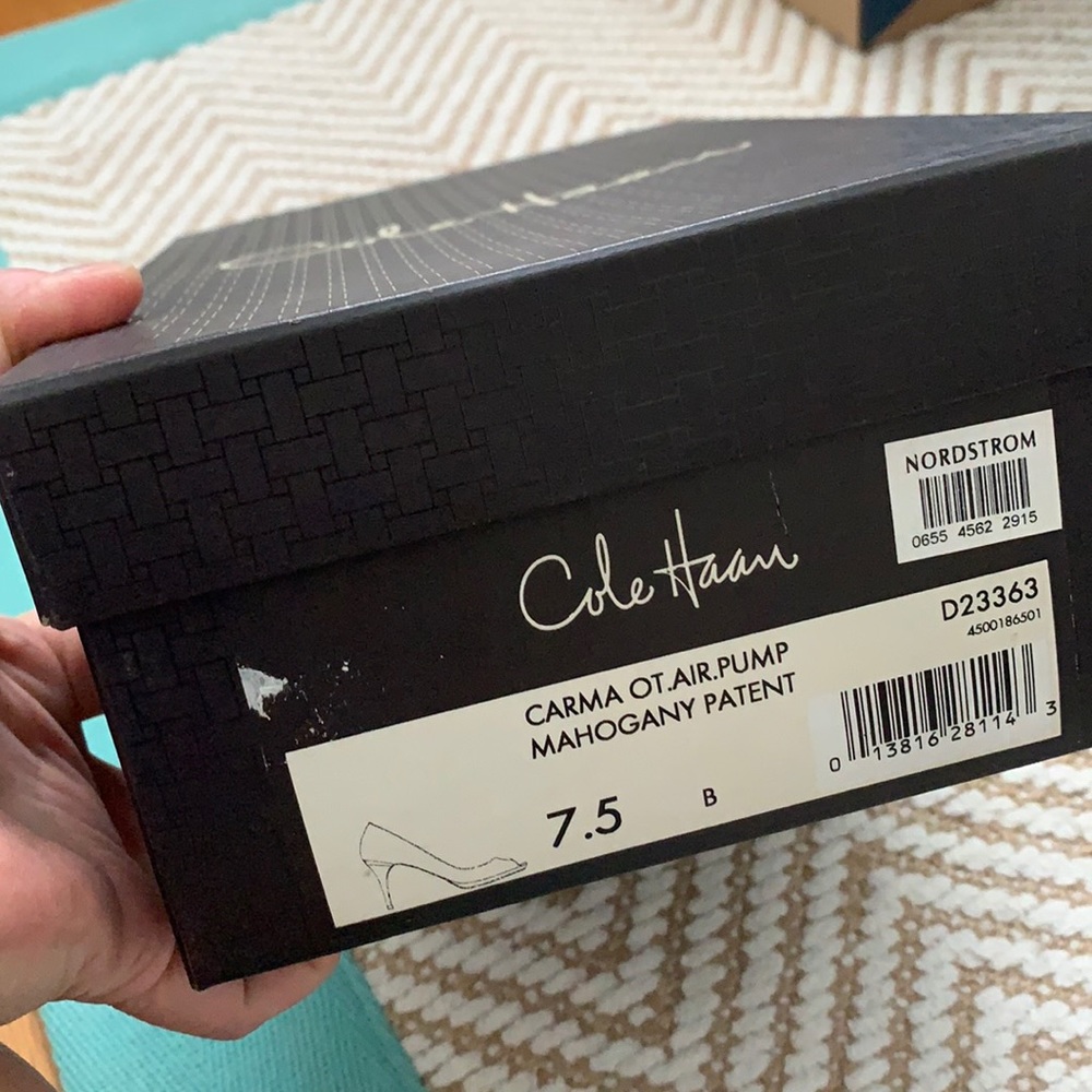 Cole Han Air Pump Carma OT Mahohany
